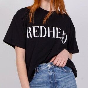 Brunette The Label Redhead T Shirt Nwt #2238